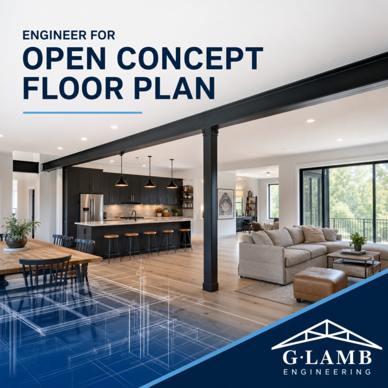 Engineer for Open Concept Floor Plan