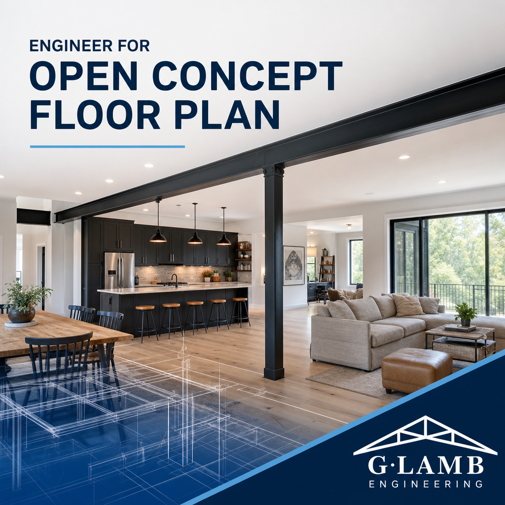 Engineer for Open Concept Floor Plan