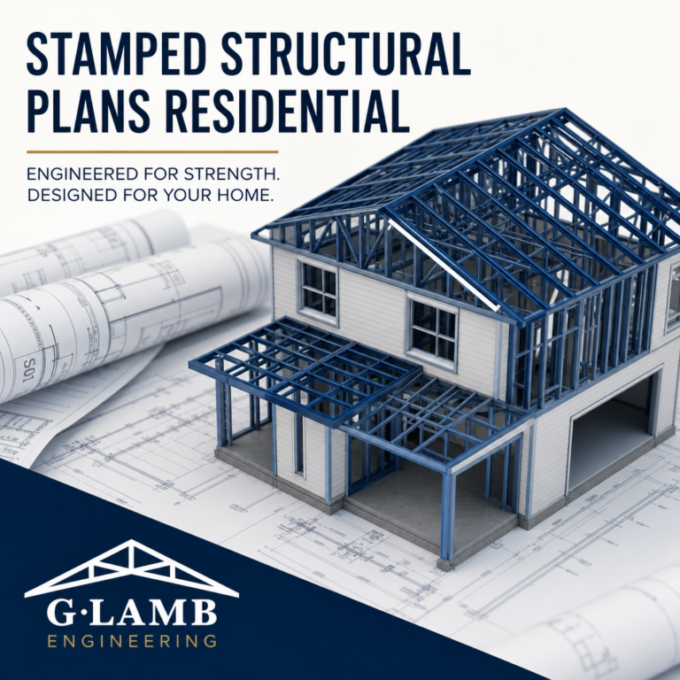 Stamped Structural Plans Residential